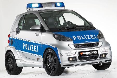 Tuner Brabus verwandelte den Stadtflitzer in den Ultimate mit 112 PS - damit der handliche Zweisitzer flott unterwegs ist.