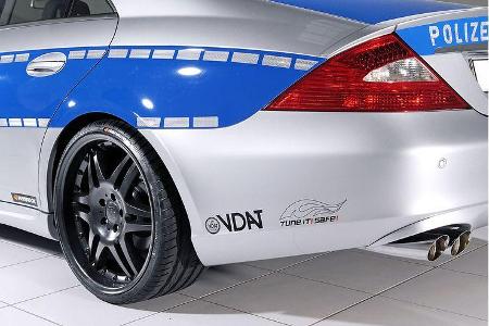 Bei den Reifen setzt der Mercedes CLS auf Hankook Ventus S1 evo, die auf mehrteiligen Brabus Monoblock VI Leichtmetallrädern...