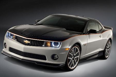 In den Reigen der Tuning-Camaros gesellt sich auch das Camaro Dale Earnhardt Jr. Concept, ...