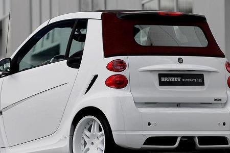 Eine Edelstahl-Sportauspuffanlage gehört auch zum Tuningpaket.