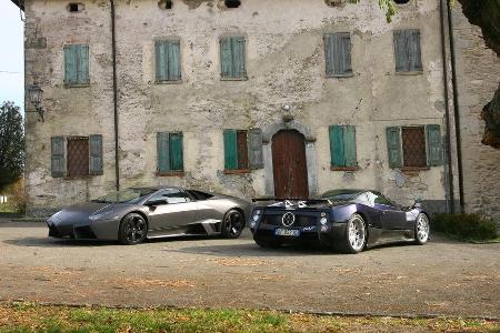 Der Pagani ist die Luxus-Version eines Rennwagen.
