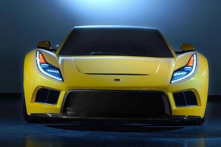 Der 5,0-Liter-Turbo-V8, der mit Ethanol betrieben wird, ...