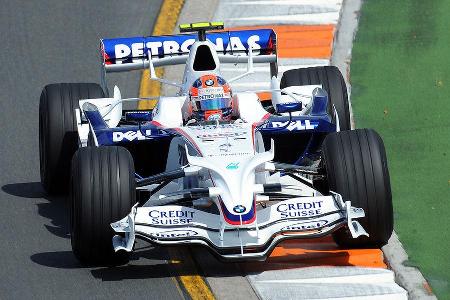 Bei BMW-Sauber wuchsen beim Saisonauftakt in Australien plötzlich Flügel aus der Nase.