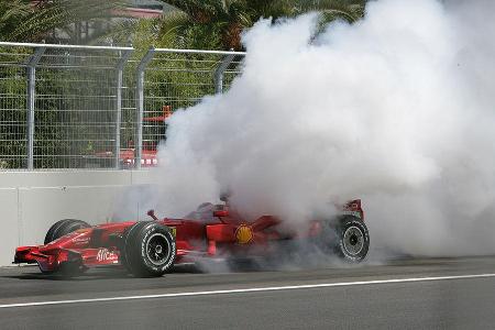 Ein Ferrari mit Motorschaden war allerdings kein ungewohntes Bild.