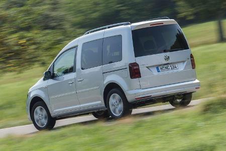 VW Caddy 2.0 TDI, Heckansicht