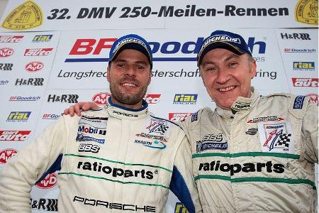 Marcel Tiemann und Arno Klasen durften erneut den Gipfel des Podium erklimmen.