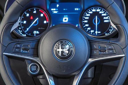 Alfa Romeo Giulia 2.2 Diesel, Anzeigeinstrumente