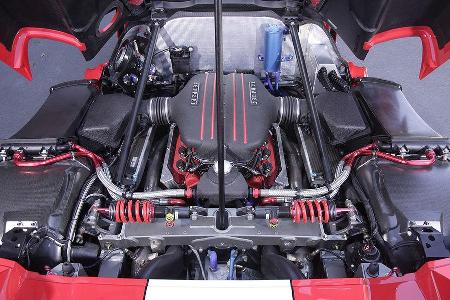 Angetrieben wird der FXX von einem 6,2-Liter-V12 mit 800 PS und 686 Nm Drehmoment.