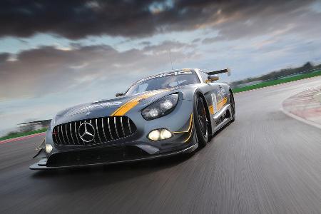 Mercedes-AMG GT3, Tracktest, Frontansicht