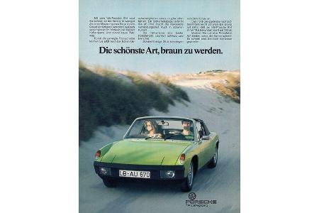 Dass man in einem Cabrio von Porsche braun wird, betonen die Werber in den Siebzigern und noch einmal 20 Jahre später in den...