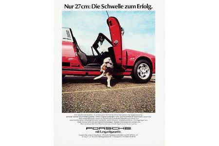 Im Herbst 1975 startet eine Image-Kampagne in auto motor und sport, Spiegel und Playboy. Interessenten können Informationen ...