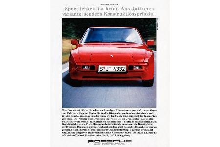 Der 944 macht Porsche viel Freude, er verkauft sich gut.