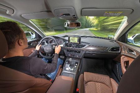Audi A6 3.0 TDI Quattro, Cockpit