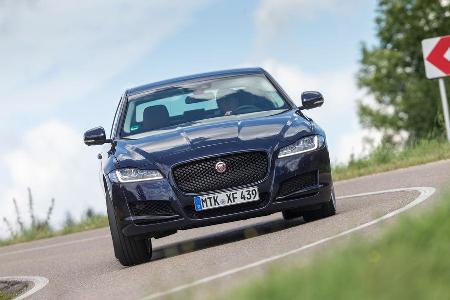 Jaguar XF 30d Portfolio, Frontansicht