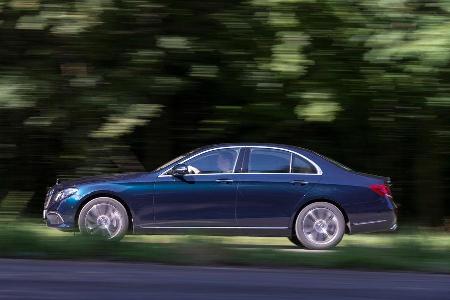 Mercedes E 350 d Exclusive, Seitenansicht
