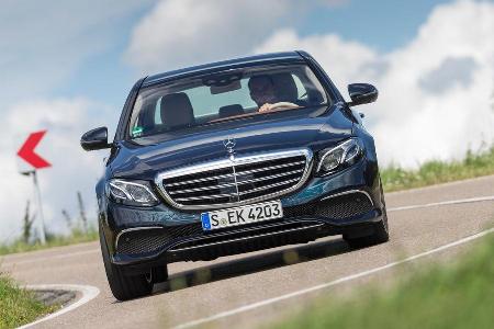Mercedes E 350 d Exclusive, Frontansicht