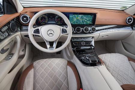 Mercedes E 350 d Exclusive, Cockpit