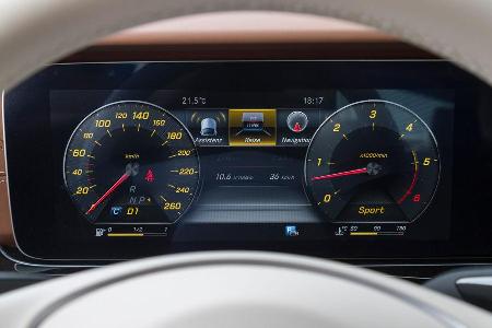 Mercedes E 350 d Exclusive, Rundinstrumente