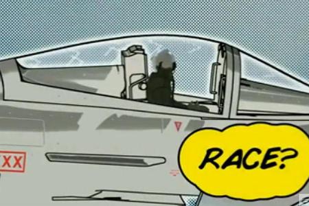 ... eine Rennen vorschlägt.