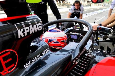 Jenson Button - McLaren - Formel 1 - GP Italien - Monza - 2. September 2016