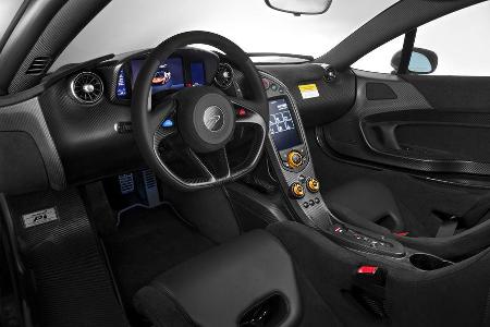 McLaren P1, MSO, McLaren Special Operations, Pebble Beach 2014, Innenraum