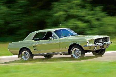 Ford Mustang Hardtop, Seitenansicht