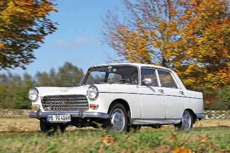 Peugeot 404, Seitenansicht