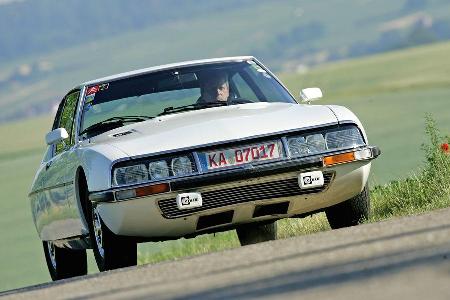 Citroen SM Vergaser, Frontansicht