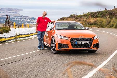 Audi TT S 2018 Facelift Fahrbericht Isle of Man SPERRFRIST 18.07.18 / 12 Uhr