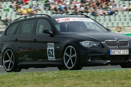 -- Klasse Diesel -- 1. Platz: Manfred Wollgarten, AC Schnitzer - BMW 335d; 1:18,247 min.