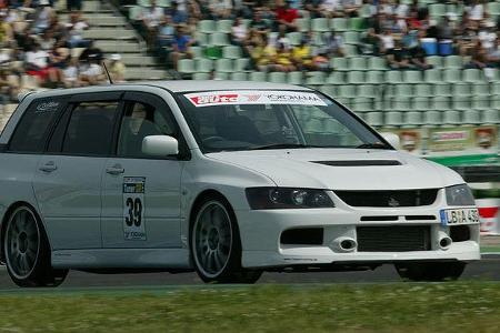 2. Platz: Alexander Wutzke, Importracing - Mitsubishi Lancer Evo 9 Wagon; 1:14,521 min.