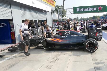 McLaren - Formel 1 - GP Italien - Monza - 1. September 2016