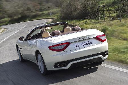 Der Gran Cabrio bietet souveränen Antriebskomfort.
