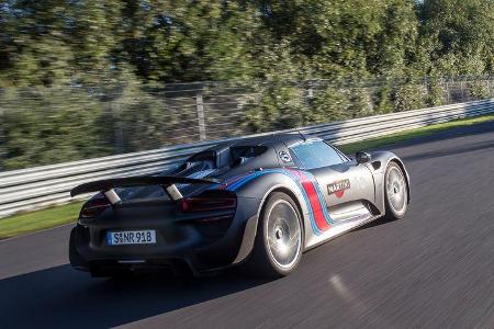 Porsche 918 Spyder - Rekordfahrt Nordschleife Nürburgring 2013