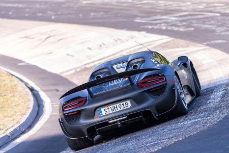 Porsche 918 Spyder - Rekordfahrt Nordschleife Nürburgring 2013