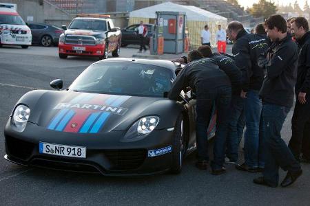 Porsche 918 Spyder - Rekordfahrt Nordschleife Nürburgring 2013