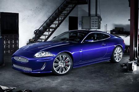 Für den Jaguar XKR ist auch ein Speed-Paket bestellbar.
