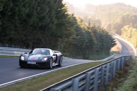 Porsche 918, Nrburgring, Rekordfahrt