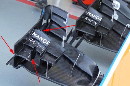 Manor - Technik - Formel 1 - GP Singapur 2016