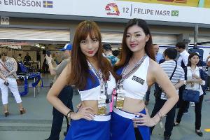 Grid Girls GP Singapur 2016