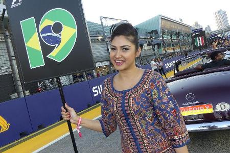 Formel 1-Girls - GP Singapur 2016