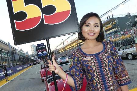 Formel 1-Girls - GP Singapur 2016
