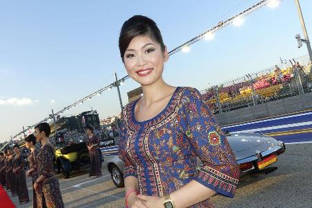 Formel 1-Girls - GP Singapur 2016
