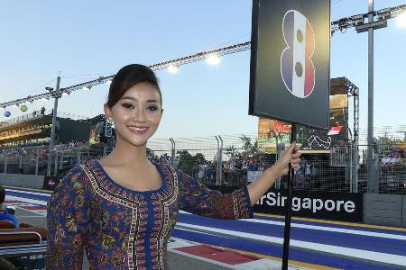 Formel 1-Girls - GP Singapur 2016
