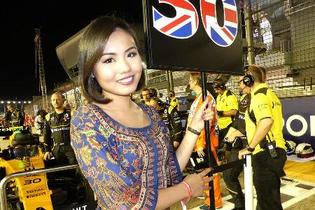 Formel 1-Girls - GP Singapur 2016