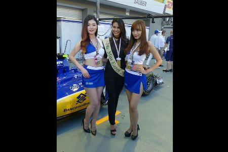 Formel 1-Girls - GP Singapur 2016