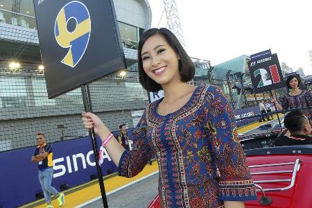 Formel 1-Girls - GP Singapur 2016