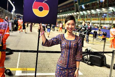 Formel 1-Girls - GP Singapur 2016