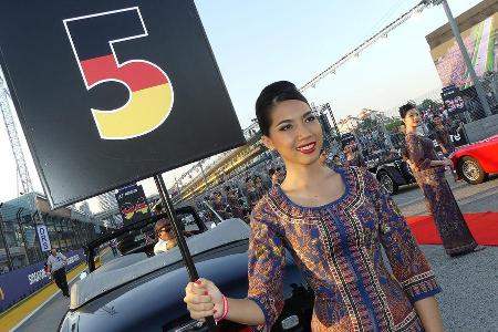 Formel 1-Girls - GP Singapur 2016