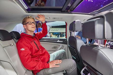 IAA 2015, VW Tiguan, Sitzprobe, 09/15